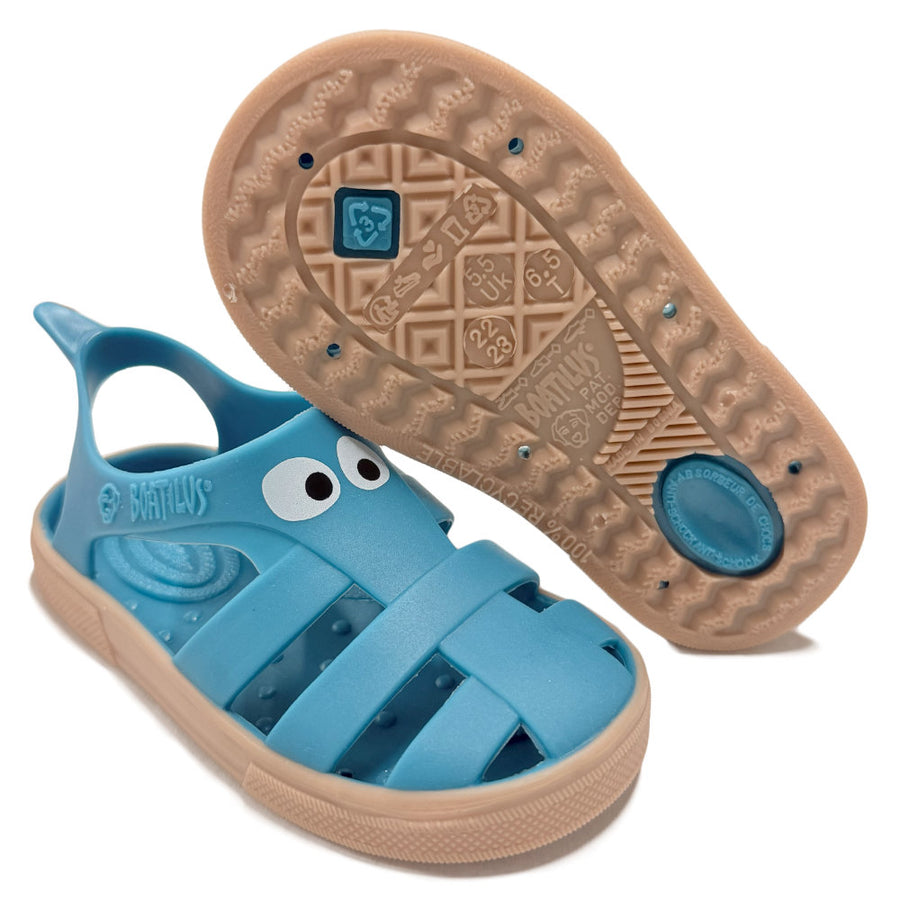Boatilus Characters Y19B Blu Sandal