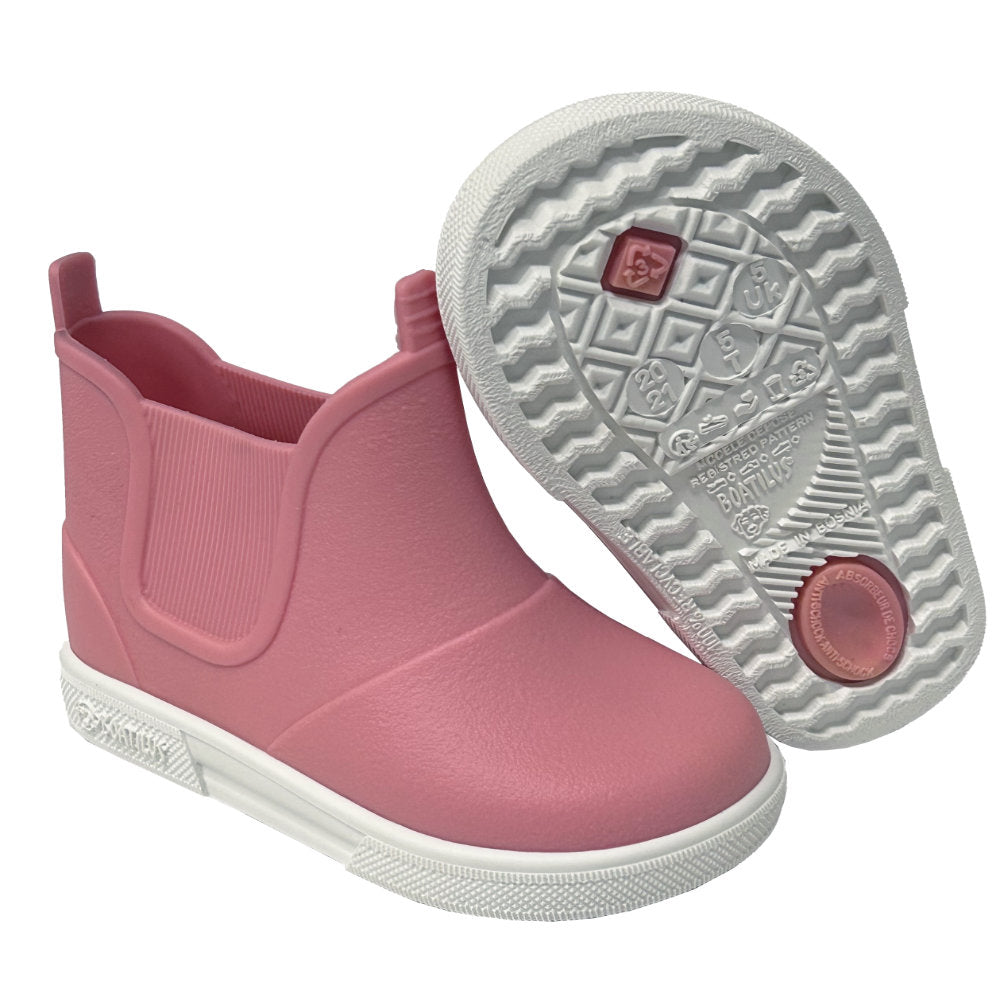 Boatilus Baby Beatly 15 Candy/White Welly Boot