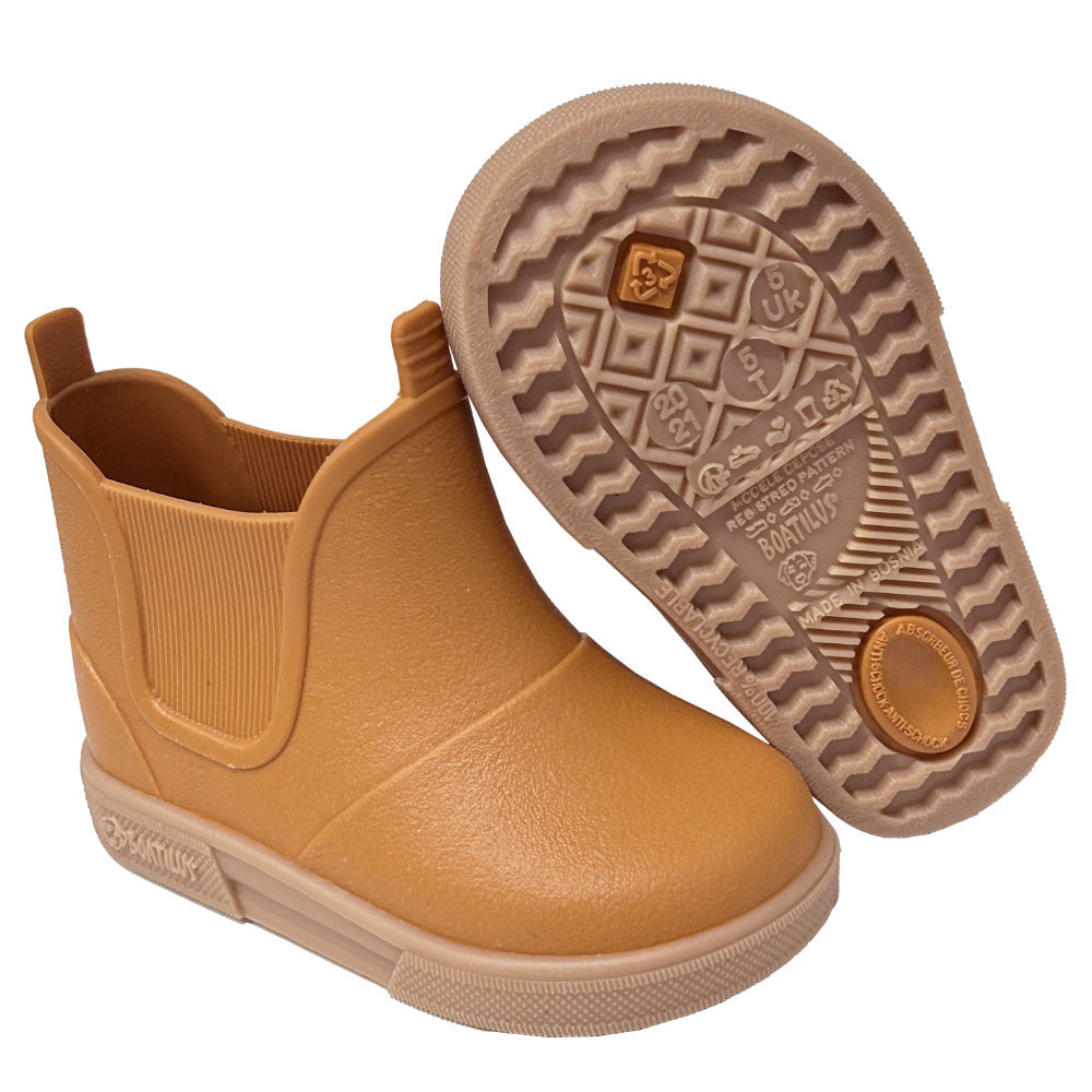 Boatilus Baby Beatly 17B Pumpkin/Beige Welly Boot