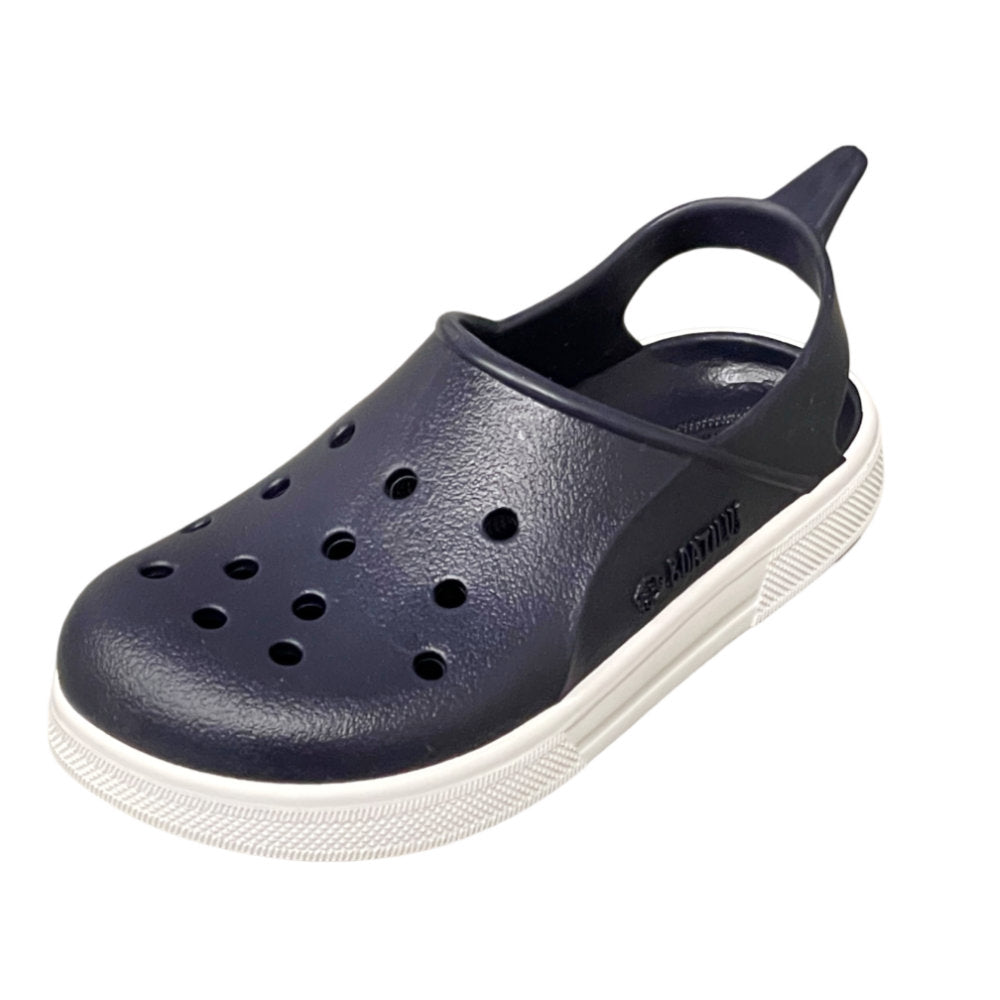 Boatilus Cloggy 01 Navy/White Sandal