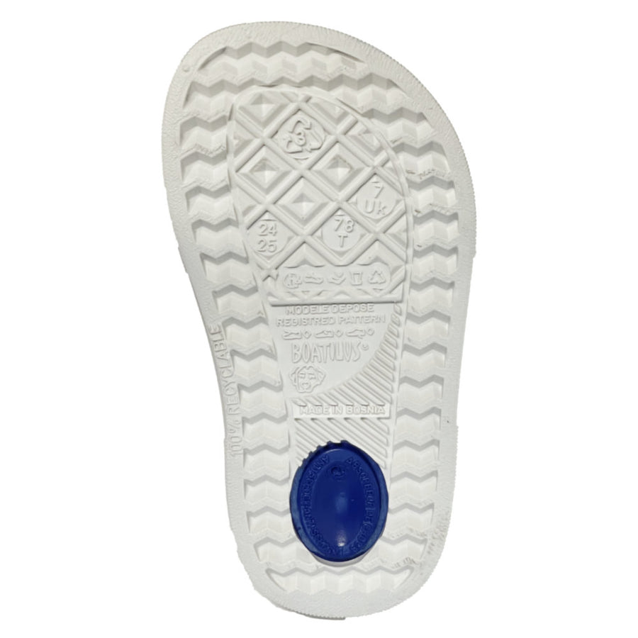 Boatilus Cloggy 02 Cobalt/White Sandal