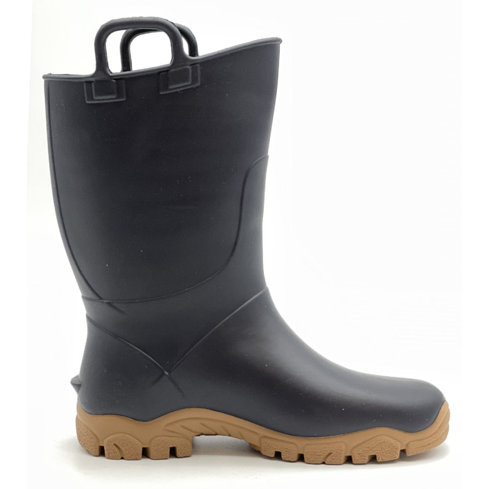 Boatilus Ducky Navy/Beige Welly Boot