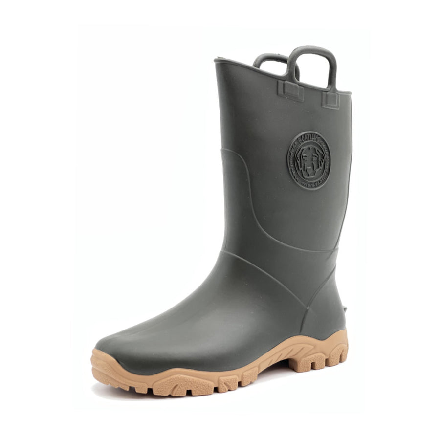 Boatilus Ducky Kaki/Beige Welly Boot
