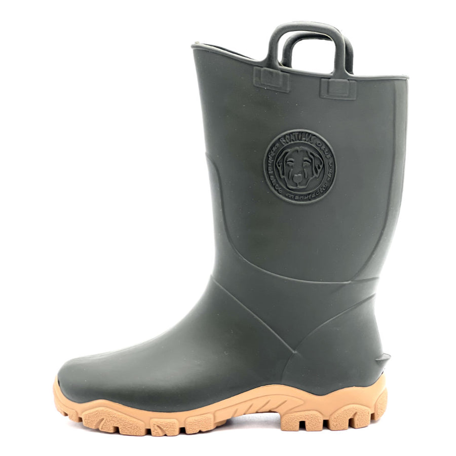 Boatilus Ducky Kaki/Beige Welly Boot
