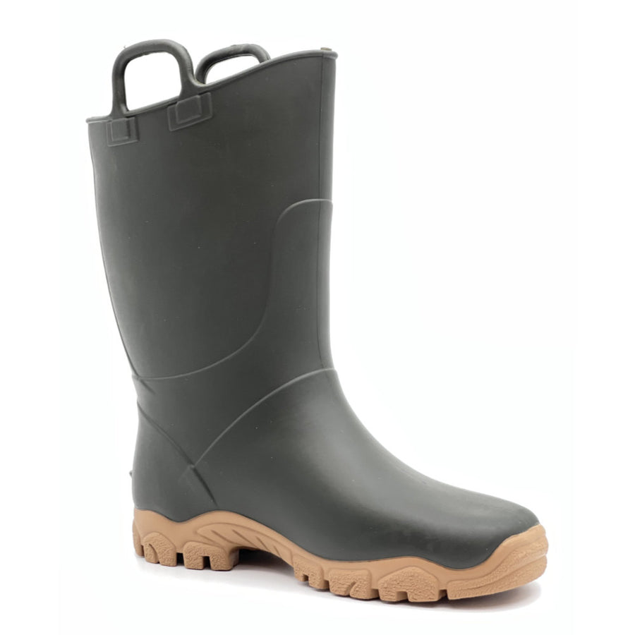 Boatilus Ducky Kaki/Beige Welly Boot