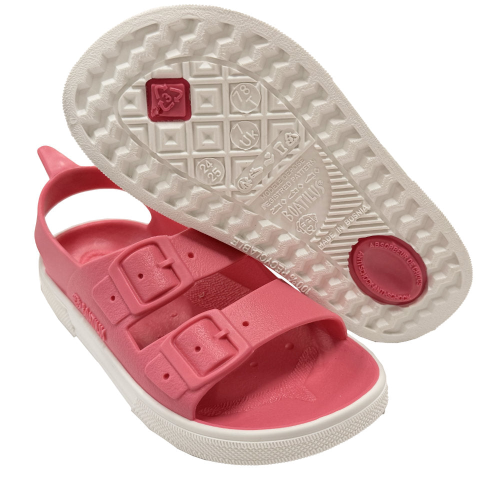 Boatilus Irky Veg 38 Fuchsia Barbie/White Sandal