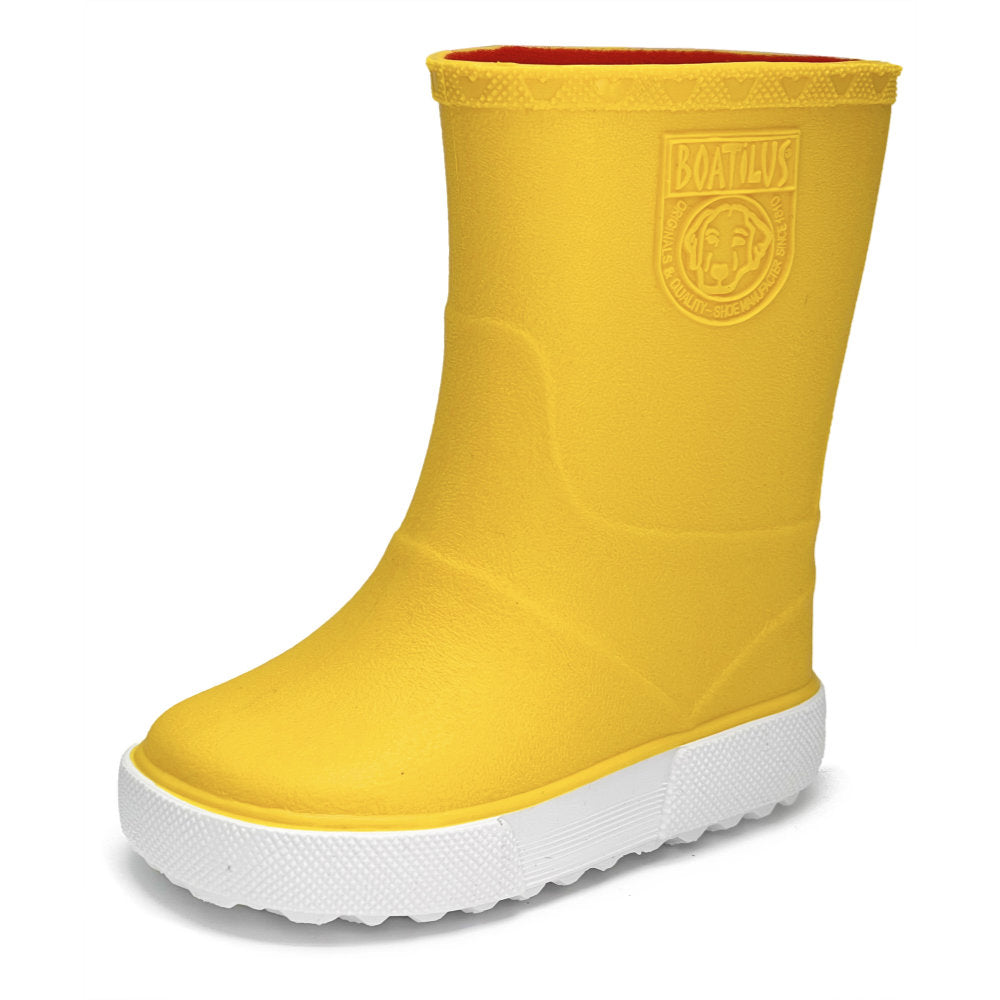 Boatilus Nautic 06 Yellow/White Welly Boot