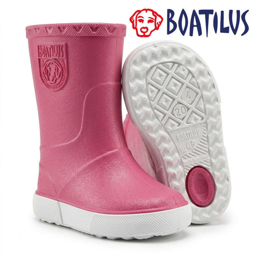 Boatilus Nautic 38 Fuxia/White Welly Boot