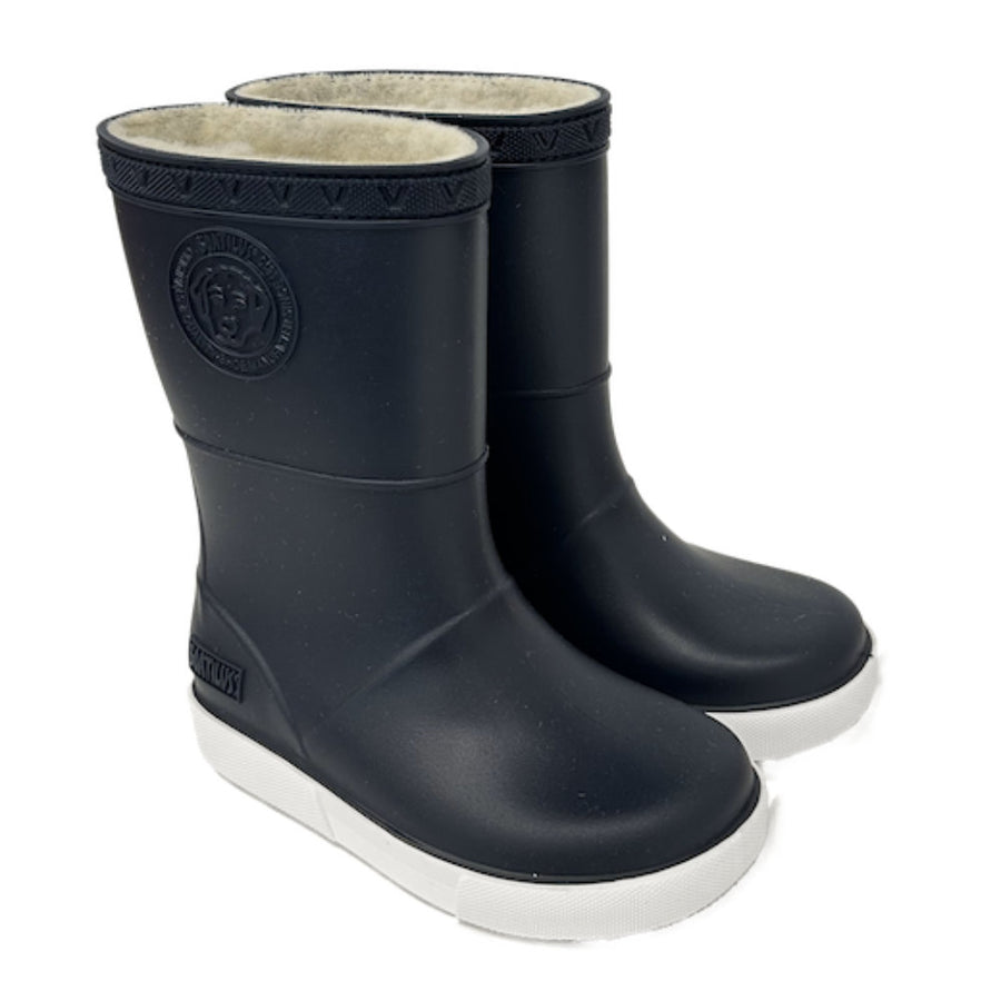 Boatilus Seals 01 Navy/White Welly Boot