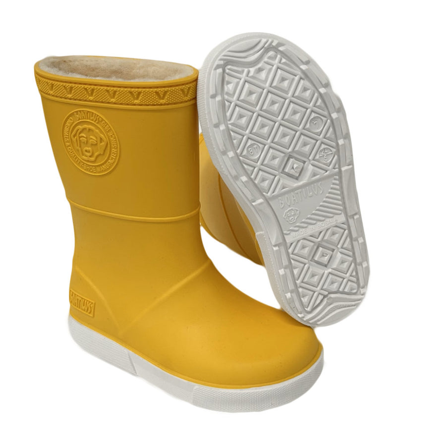 Boatilus Seals 06 Yellow/White Welly Boot
