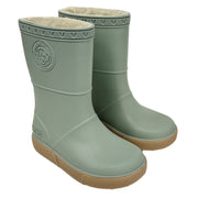 Boatilus Seals 08B Pastel Green/Beige Welly Boot