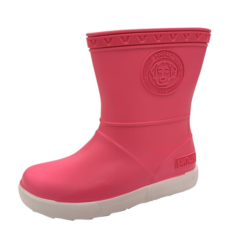 Boatilus Seals 38 Fuxia/White Welly Boot