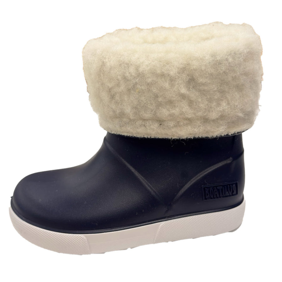 Boatilus Seals 01 Navy/White Welly Boot